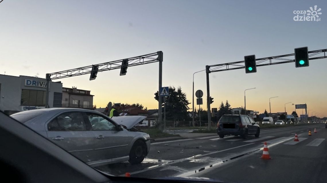 Wypadek na ul. Warszawskiej