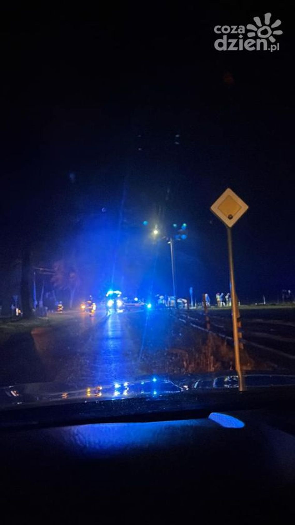 Wypadek pod Kozienicami. Droga zablokowana