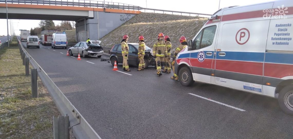 Wypadek przy ul. Kuronia