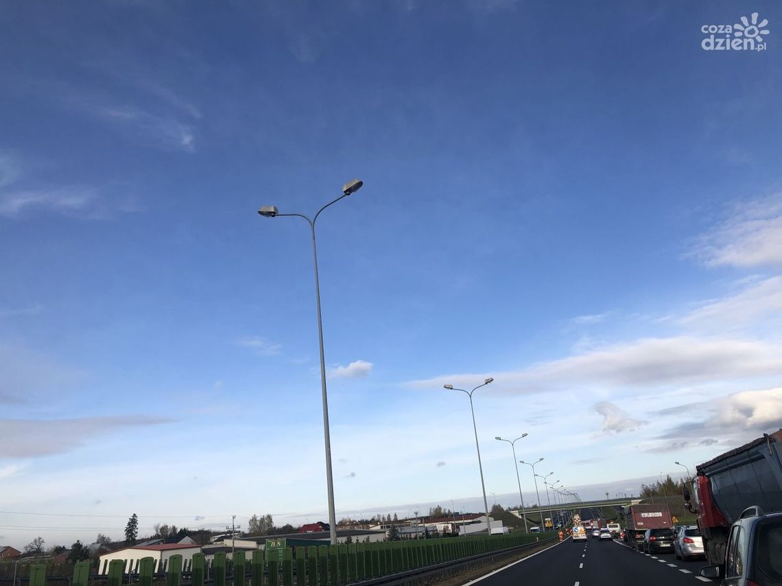 Wypadek S7. Droga w kierunku Warszawy zablokowana