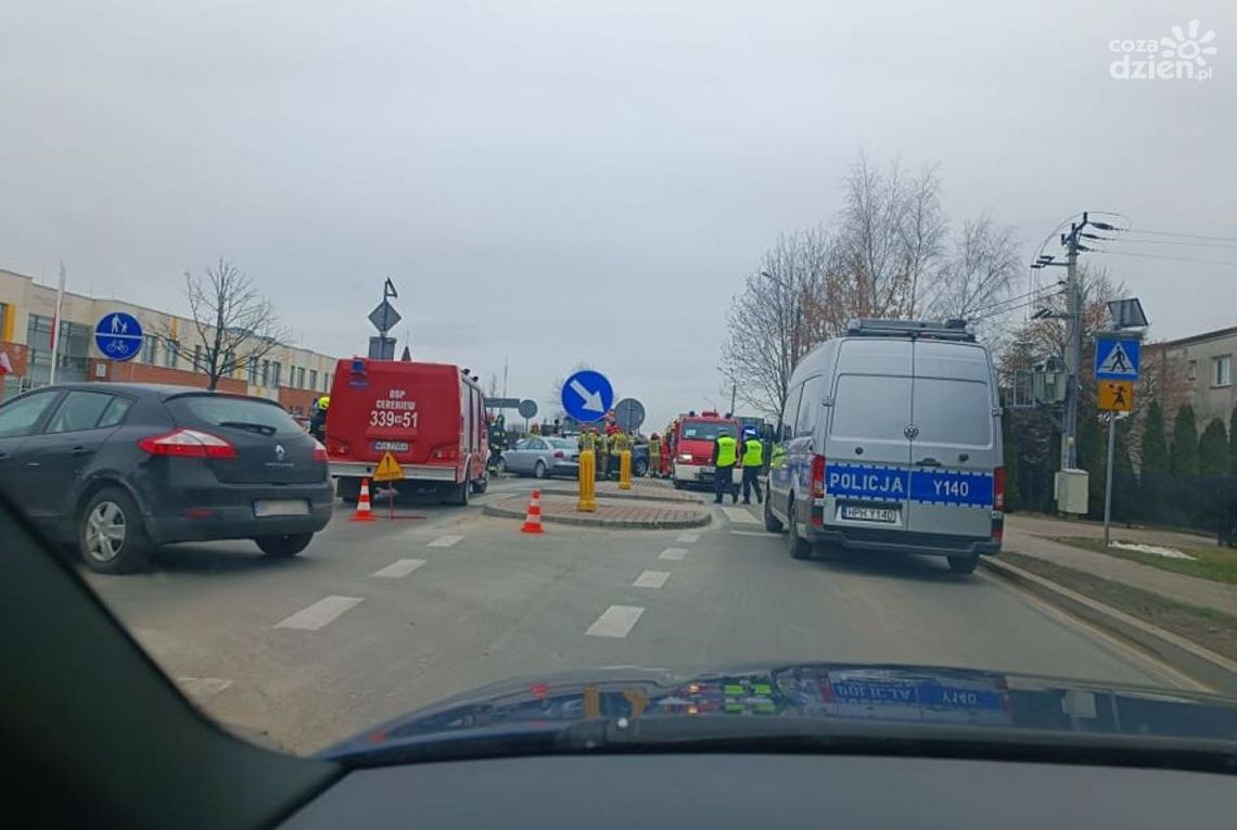 Wypadek w Bielisze. Dwójka dzieci w szpitalu