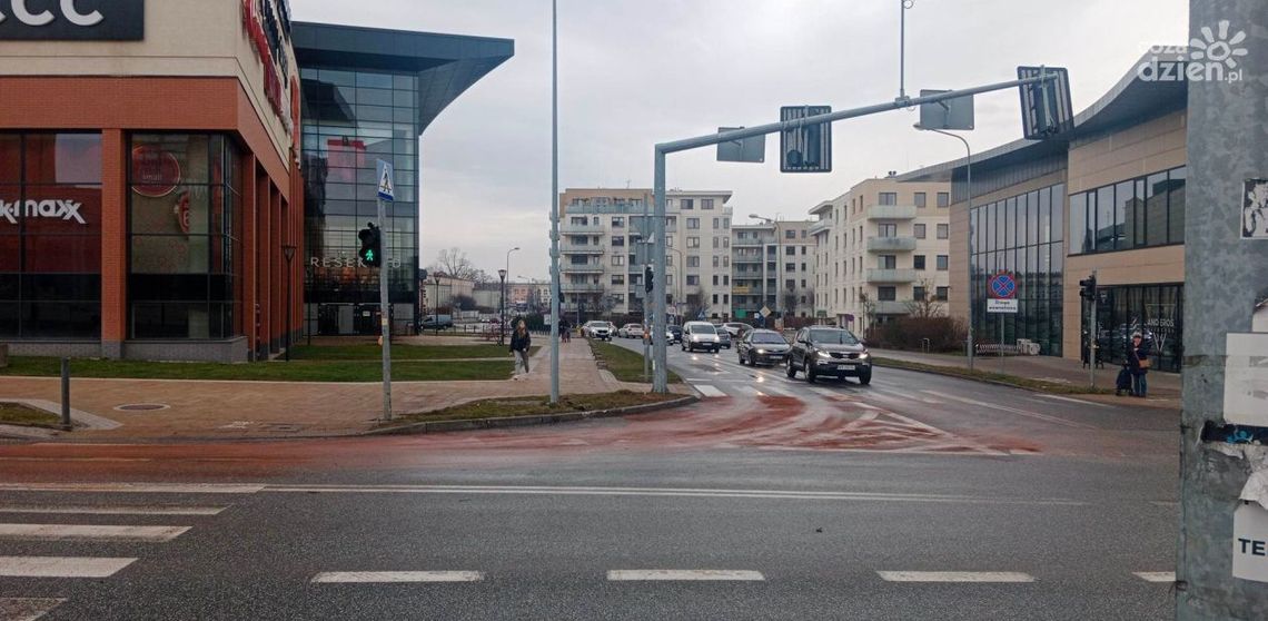 Wypadek w centrum miasta 