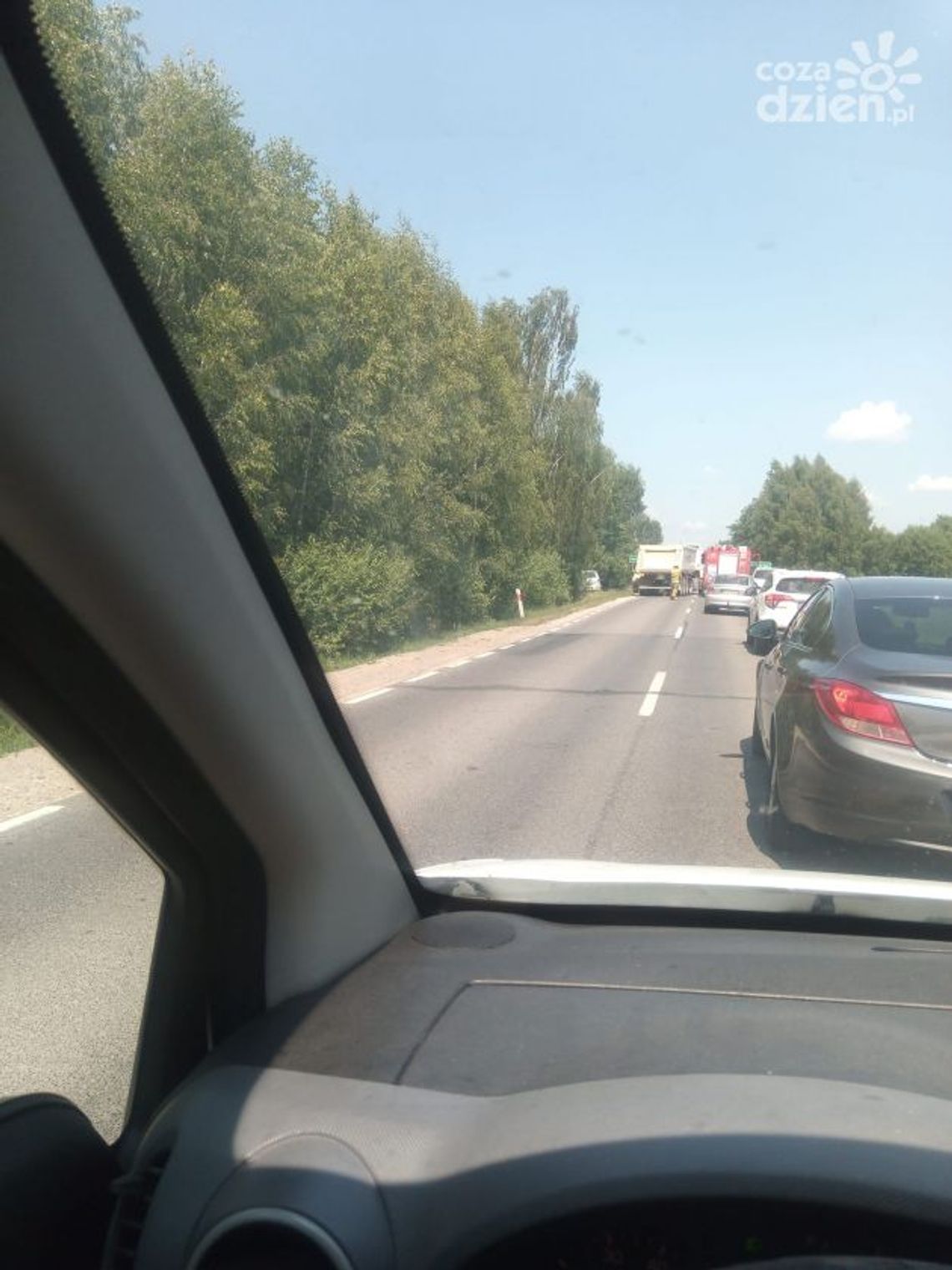 Wypadek w Dąbrówce Warszawskiej