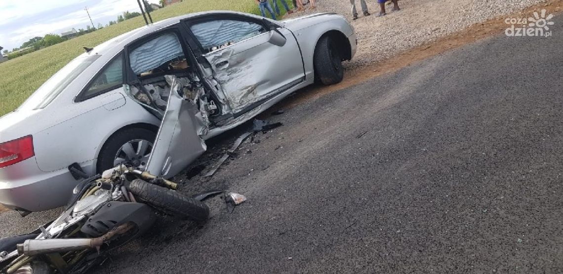 Wypadek w Kowali Kolonii. Nie żyje młody motocyklista