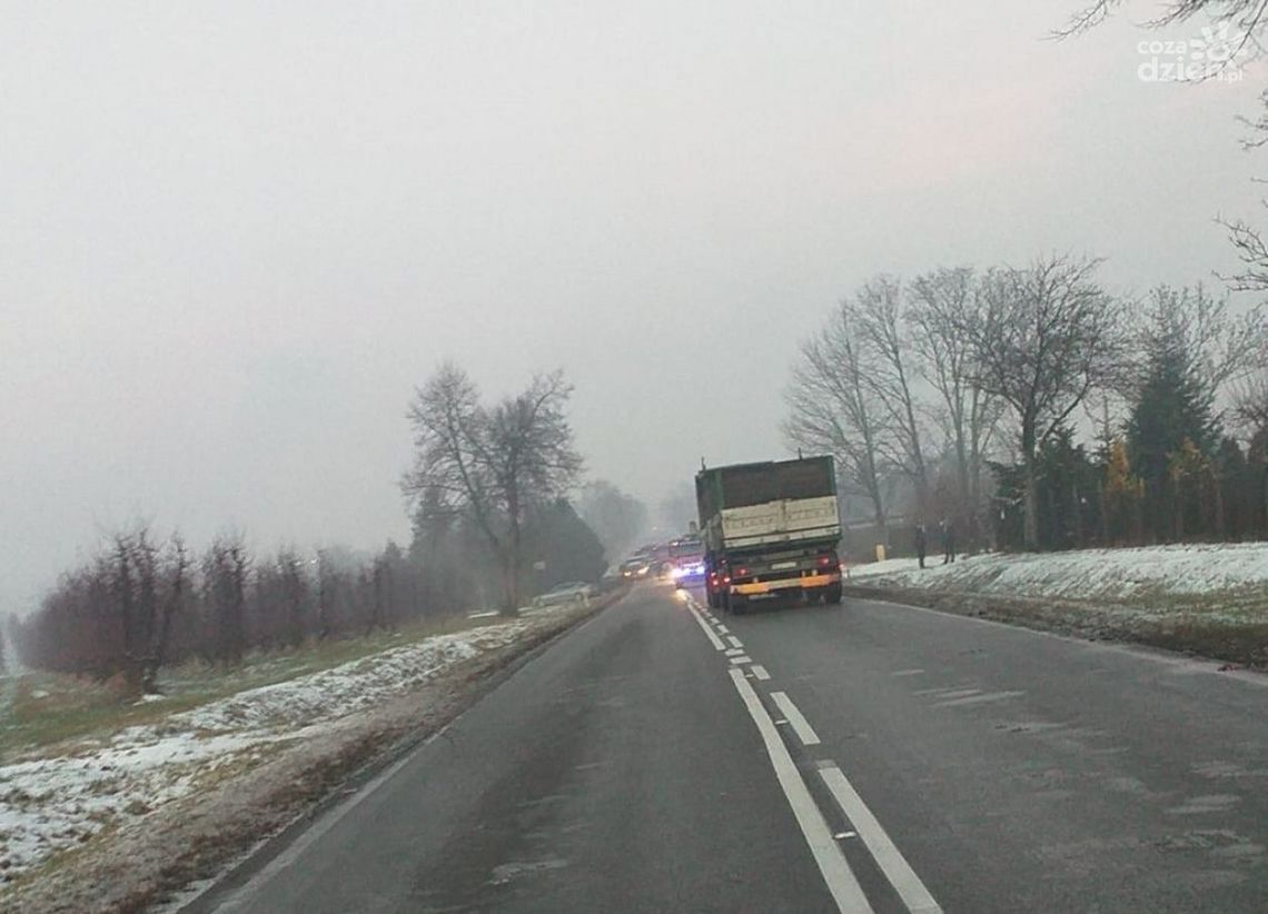 Wypadek w Kozietułach Nowych. Dwie osoby w szpitalu