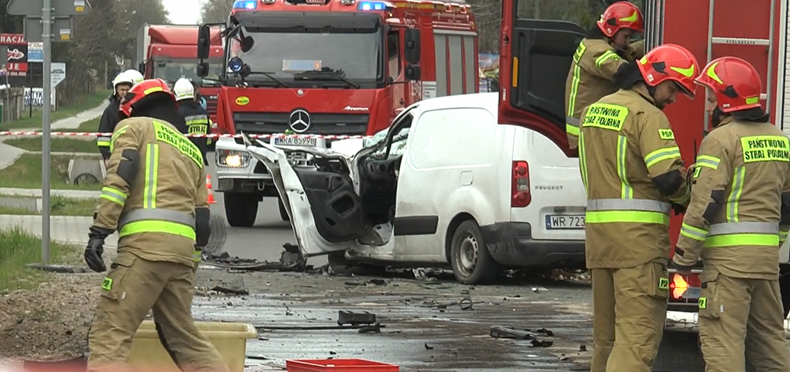 Wypadek w Milejowicach. Są utrudnienia! 