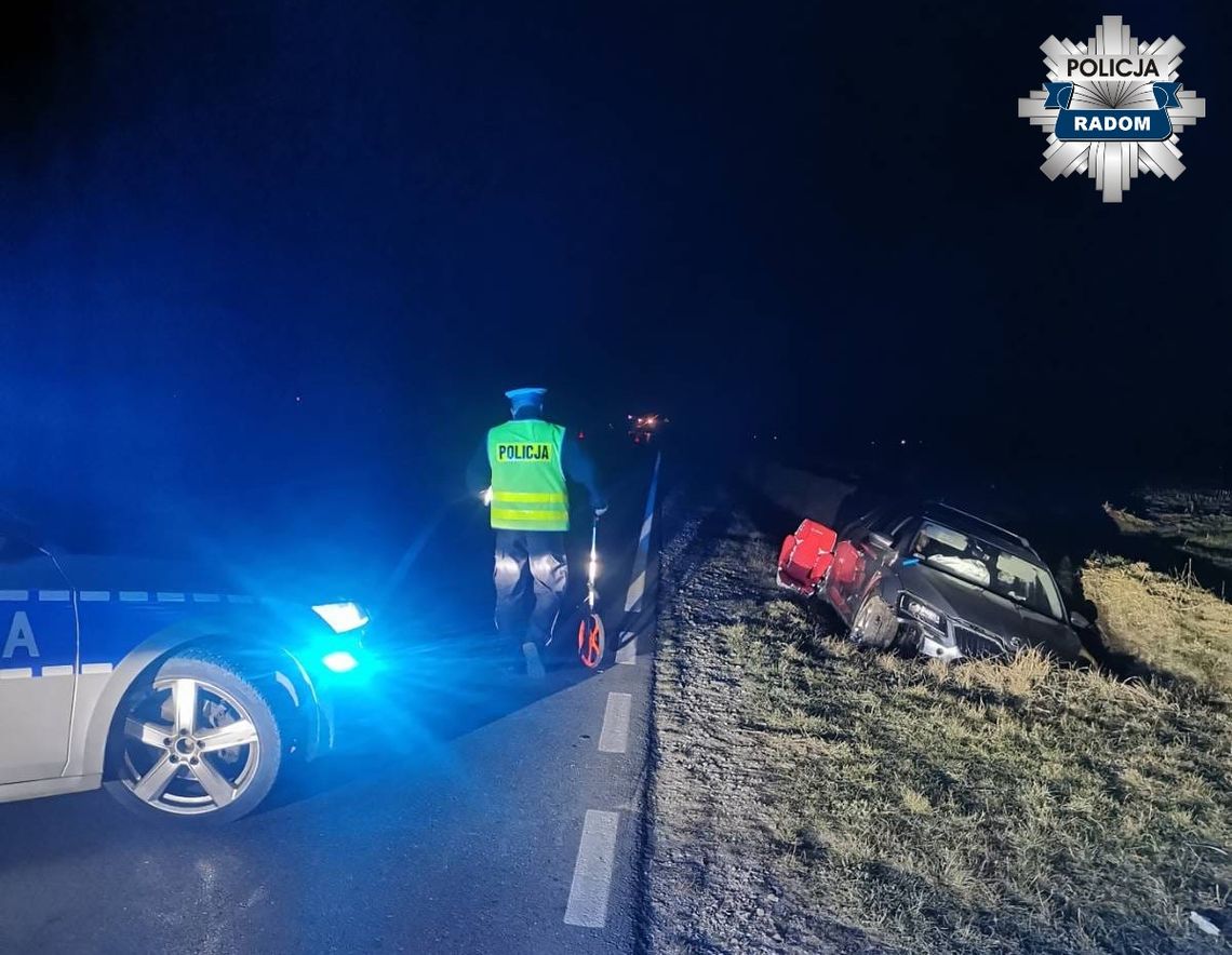 Wypadek w Skaryszewie. Nie żyje 25-letni motocyklista