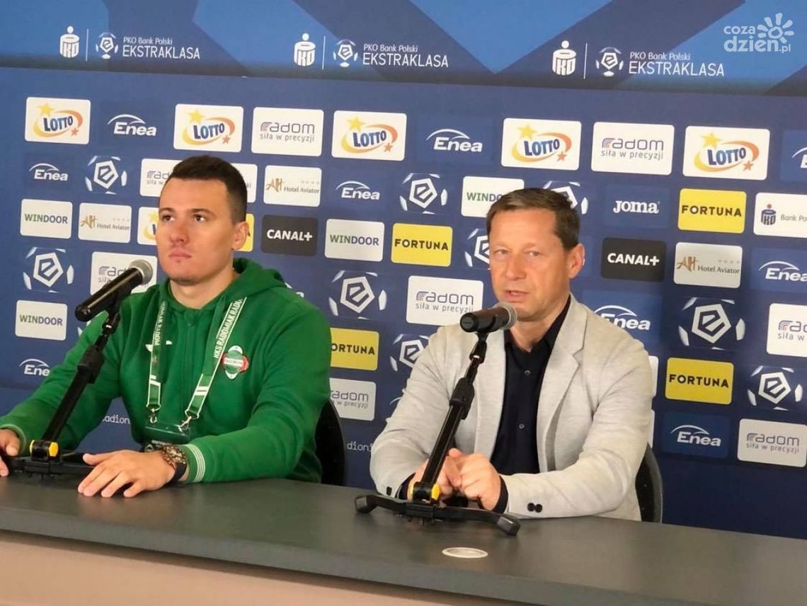 Wypowiedzi trenerów po meczu Radomiaka Radom z Rakowem Częstochowa Wypowiedzi trenerów po meczu Radomiaka Radom z Rakowem Częstochowa
