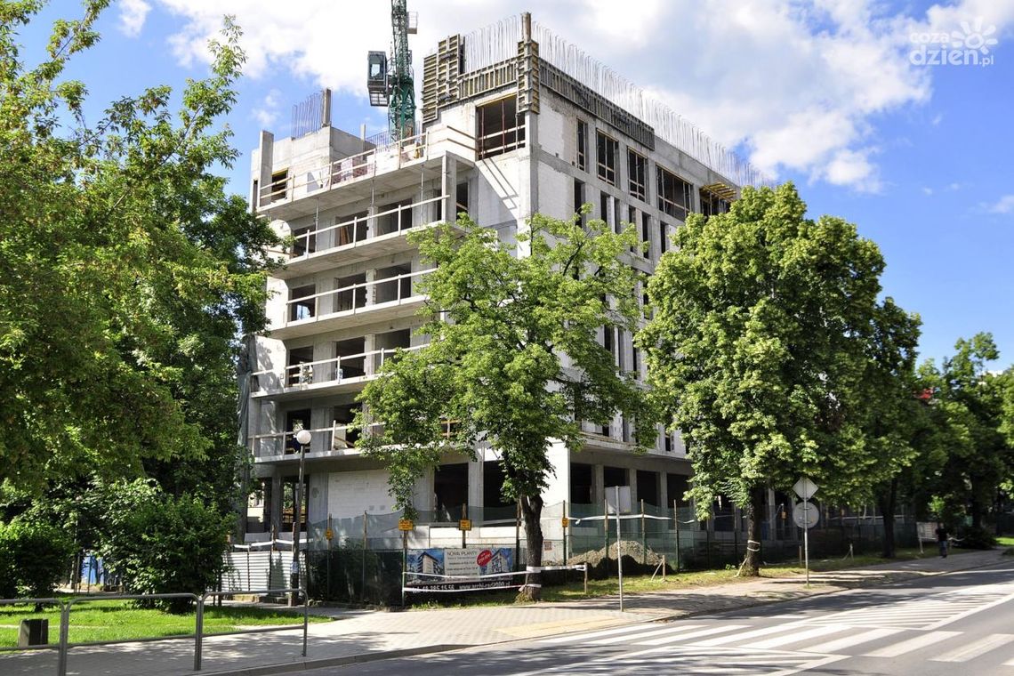 Wyrósł nowy blok przy ulicy Kościuszki Wyrósł nowy blok przy ulicy Kościuszki