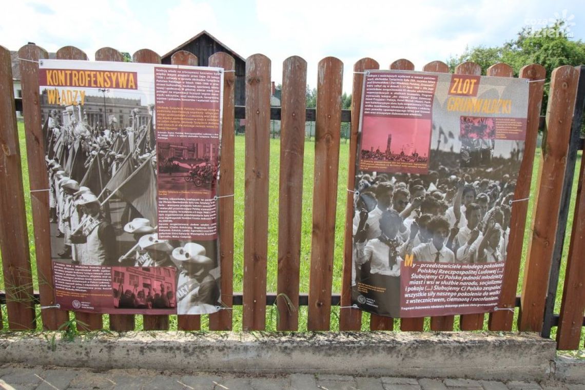 Wystawa historyczna w Trablicach. Opowiada o czasach komunizmu i walki o wolność