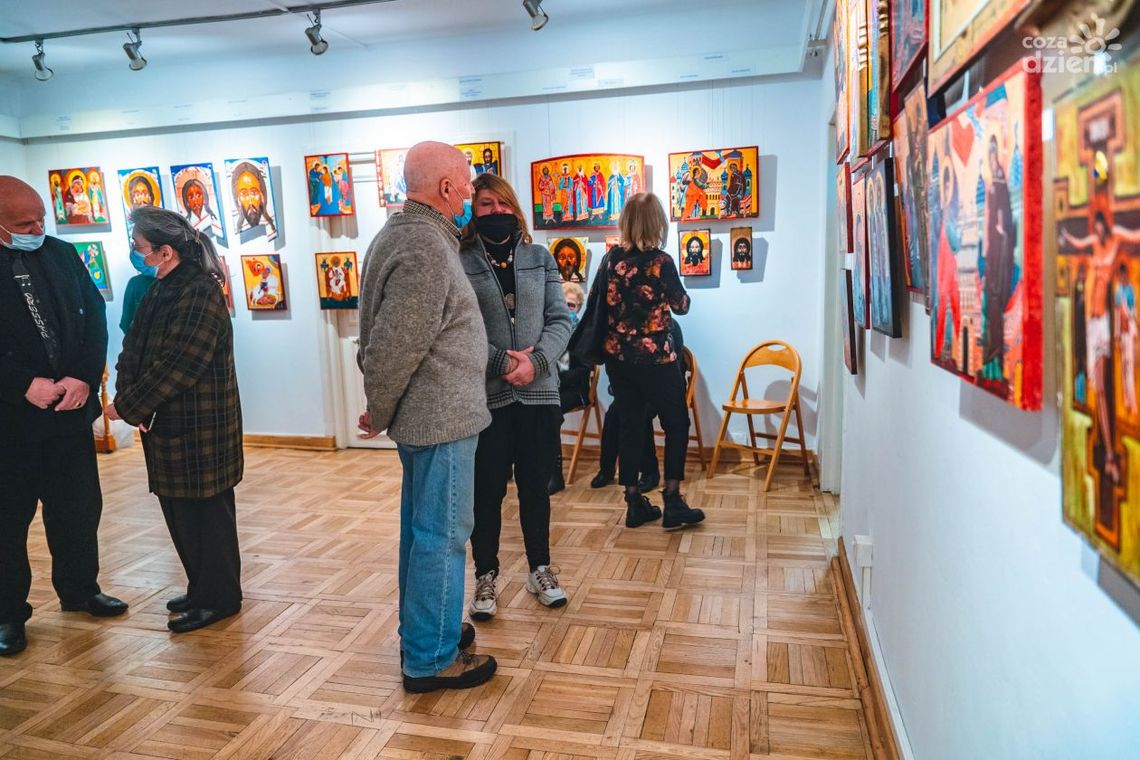 Wystawa ikon księdza Stanisława Drąga