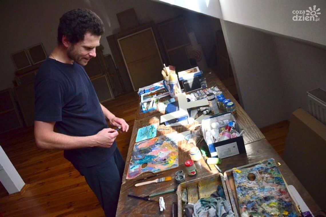 Wystawa Łukasza Rudeckiego w "Łaźni"