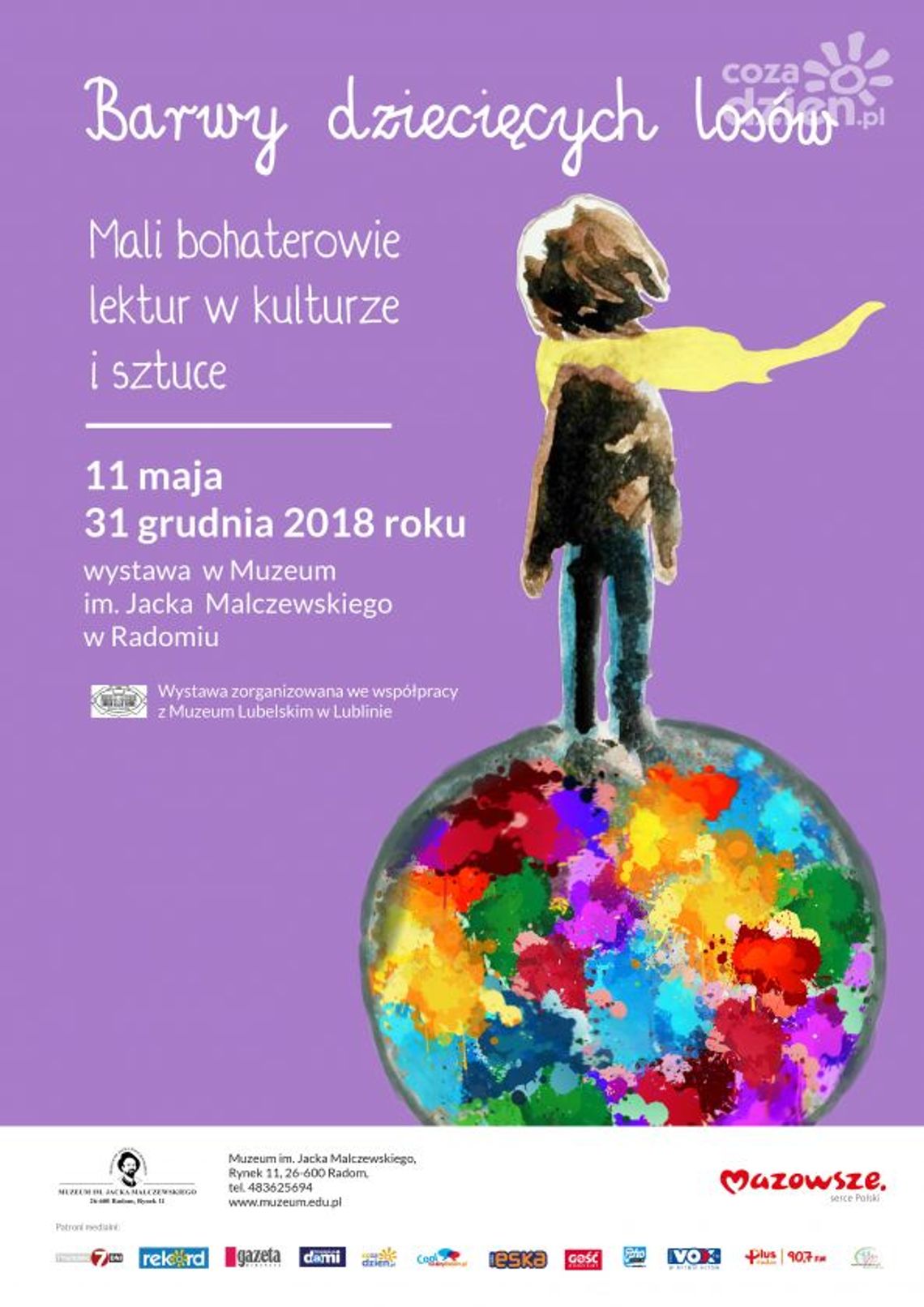 Wystawa "Mali bohaterowie lektur w kulturze i sztuce" w Muzeum im. Jacka Malczewskiego