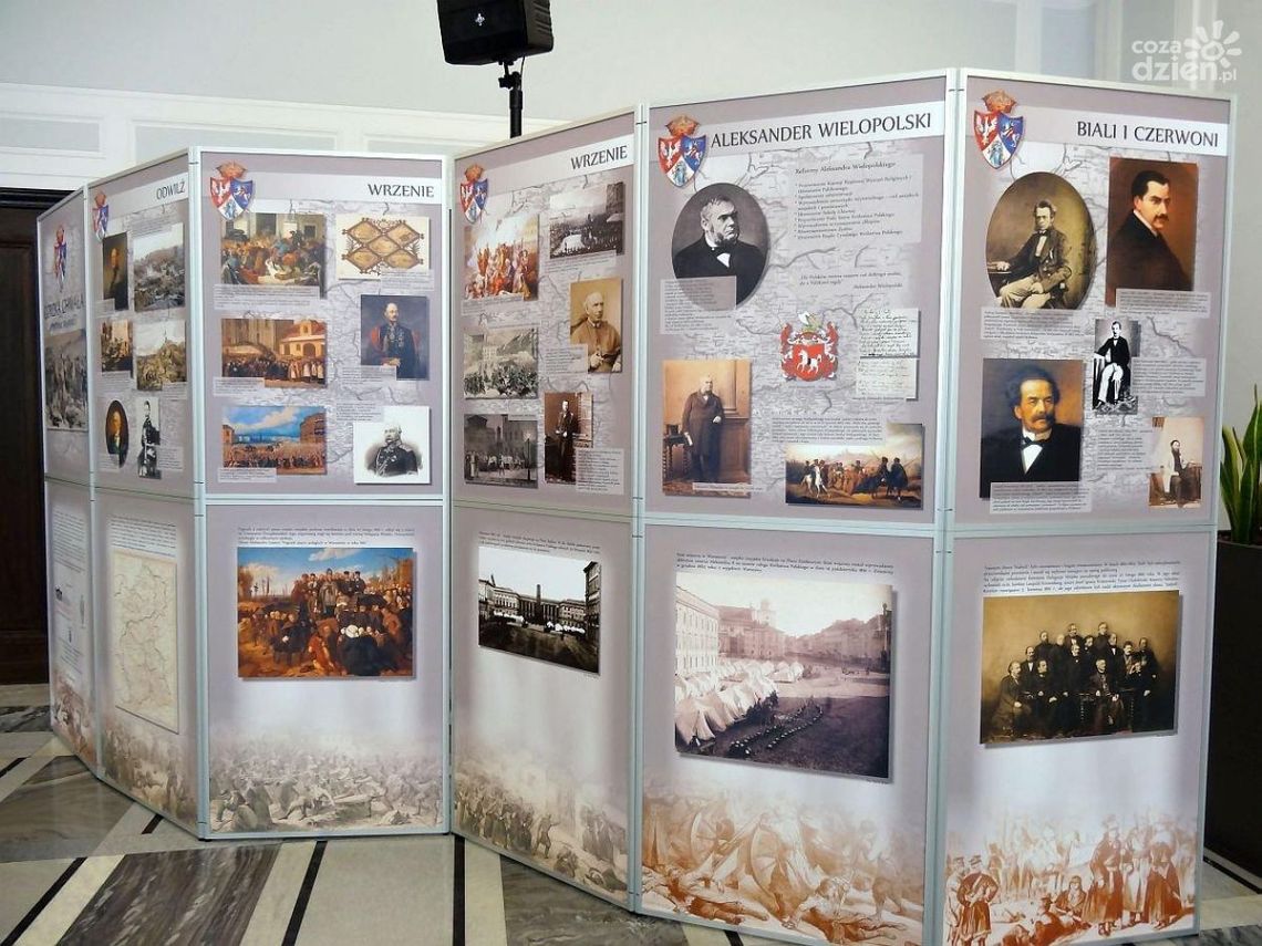 Wystawa o powstaniu styczniowym w siedzbie kurii