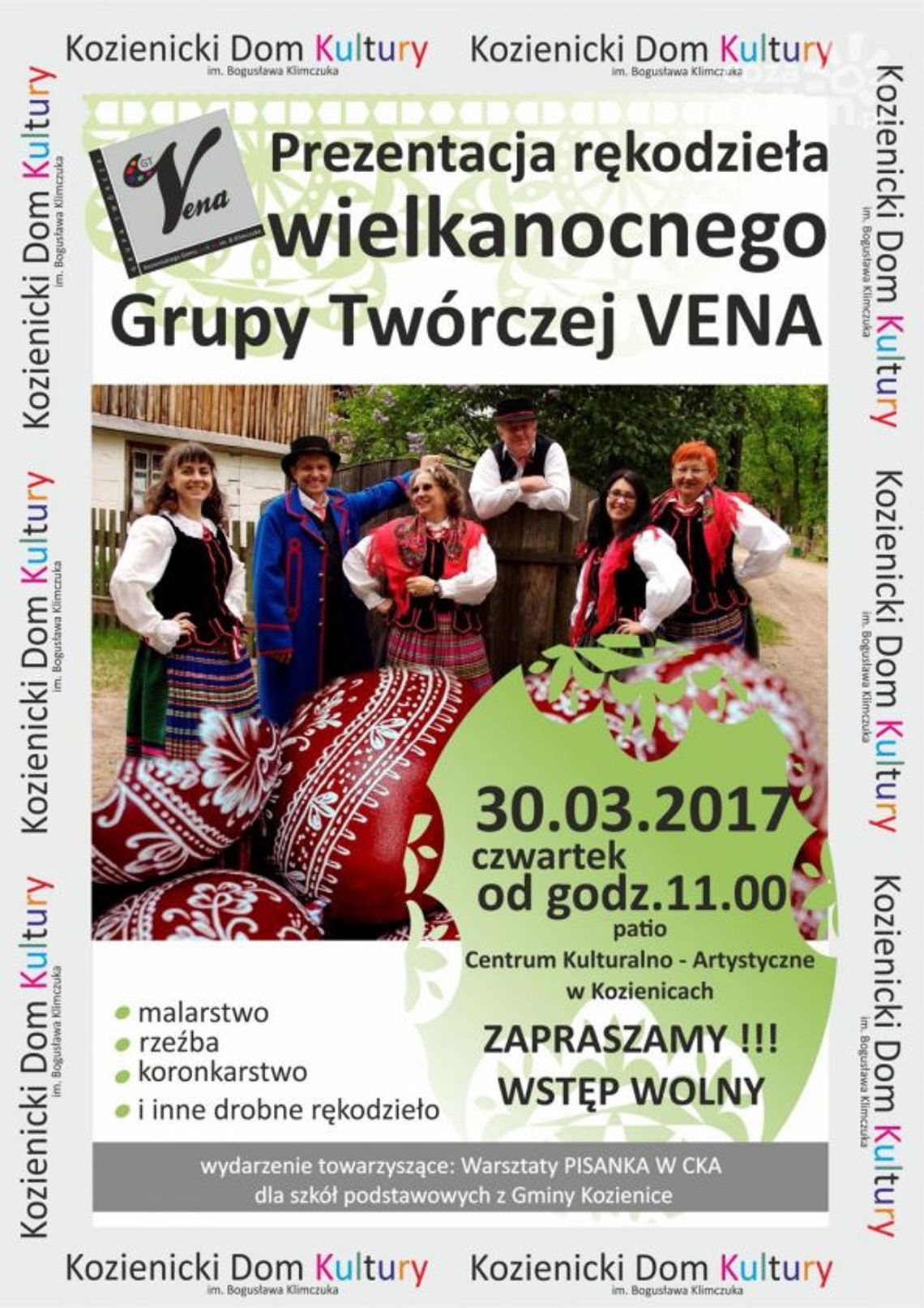 Wystawa prac wielkanocnych w Kozienicach