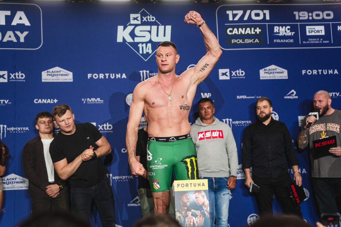 XTB KSW 114: efektowne wejście i spektakularny nokaut Wrzoska! Zobacz WIDEO!