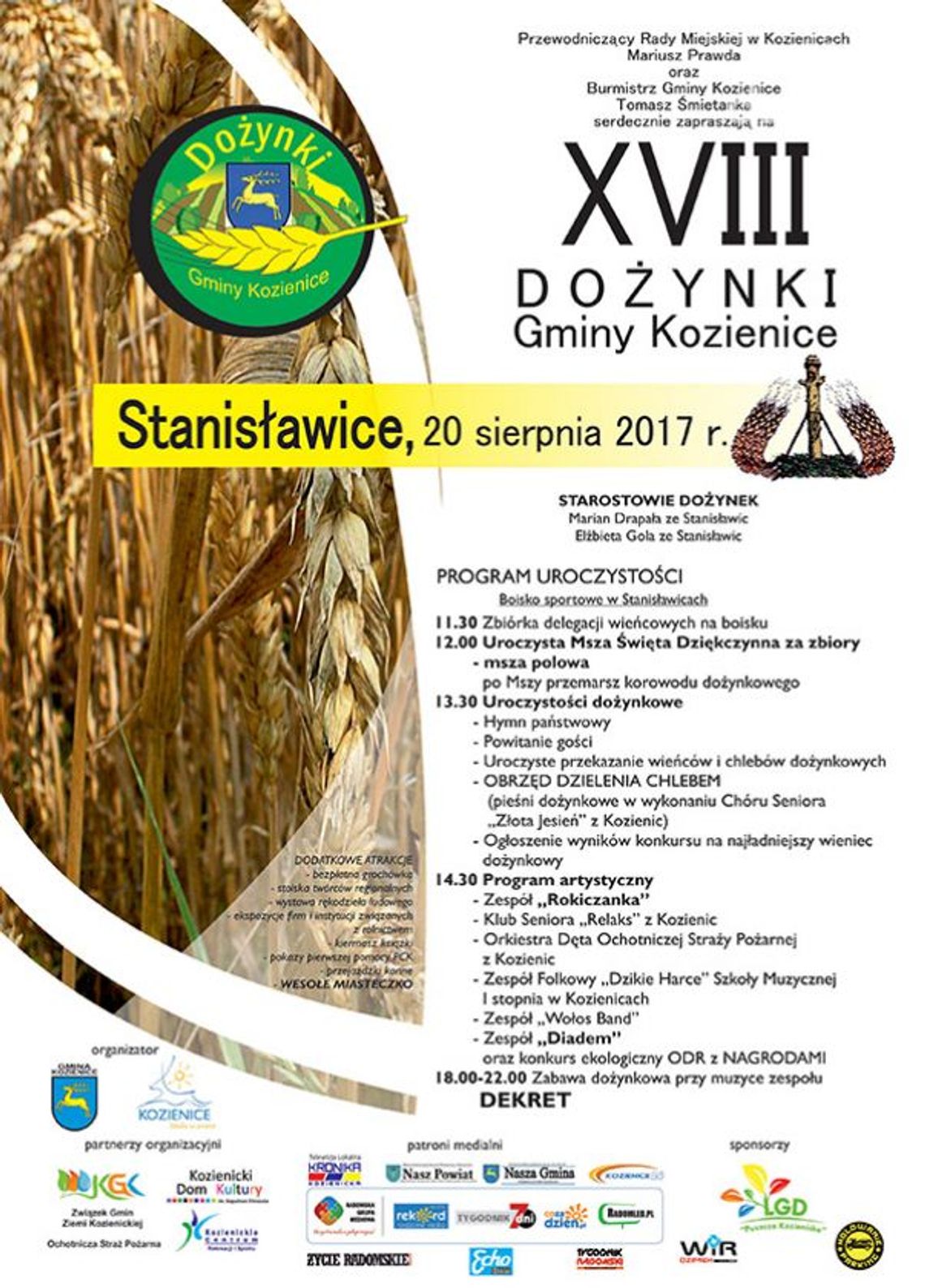 XVIII Dożynki Gminy Kozienice