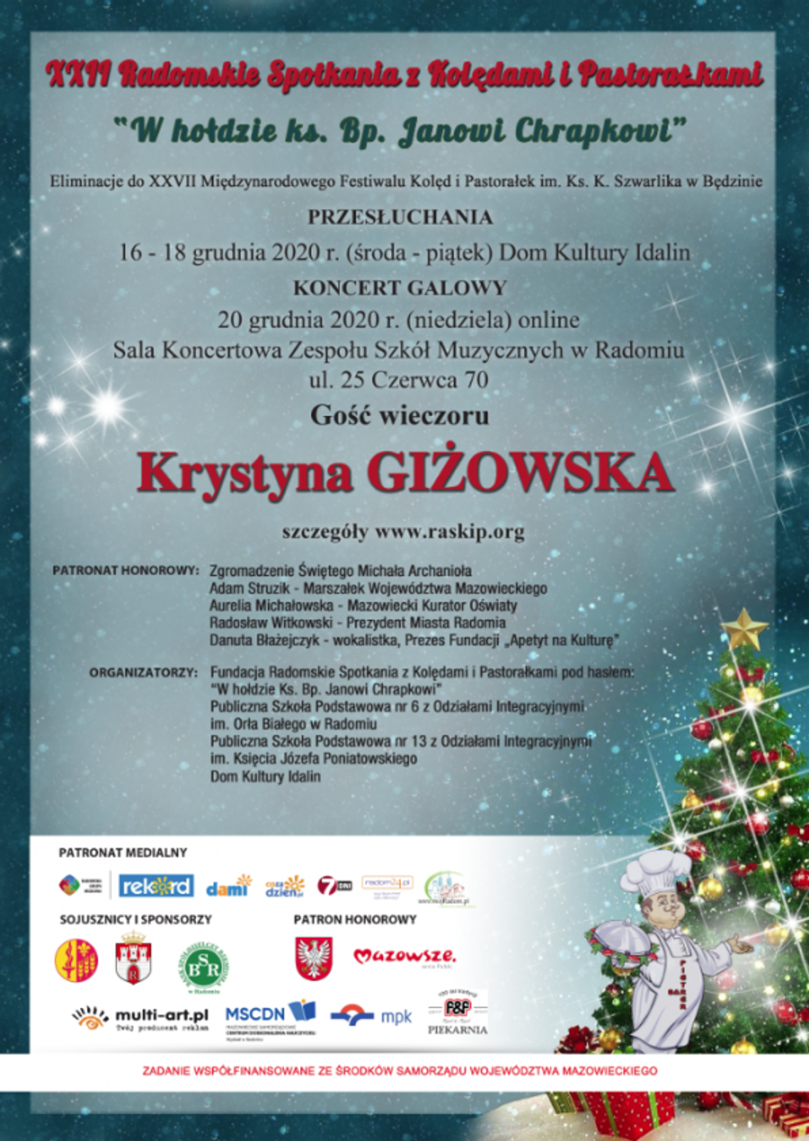 XXII Radomskie Spotkania z Kolędami i Pastorałkami XXII Radomskie Spotkania z Kolędami i Pastorałkami