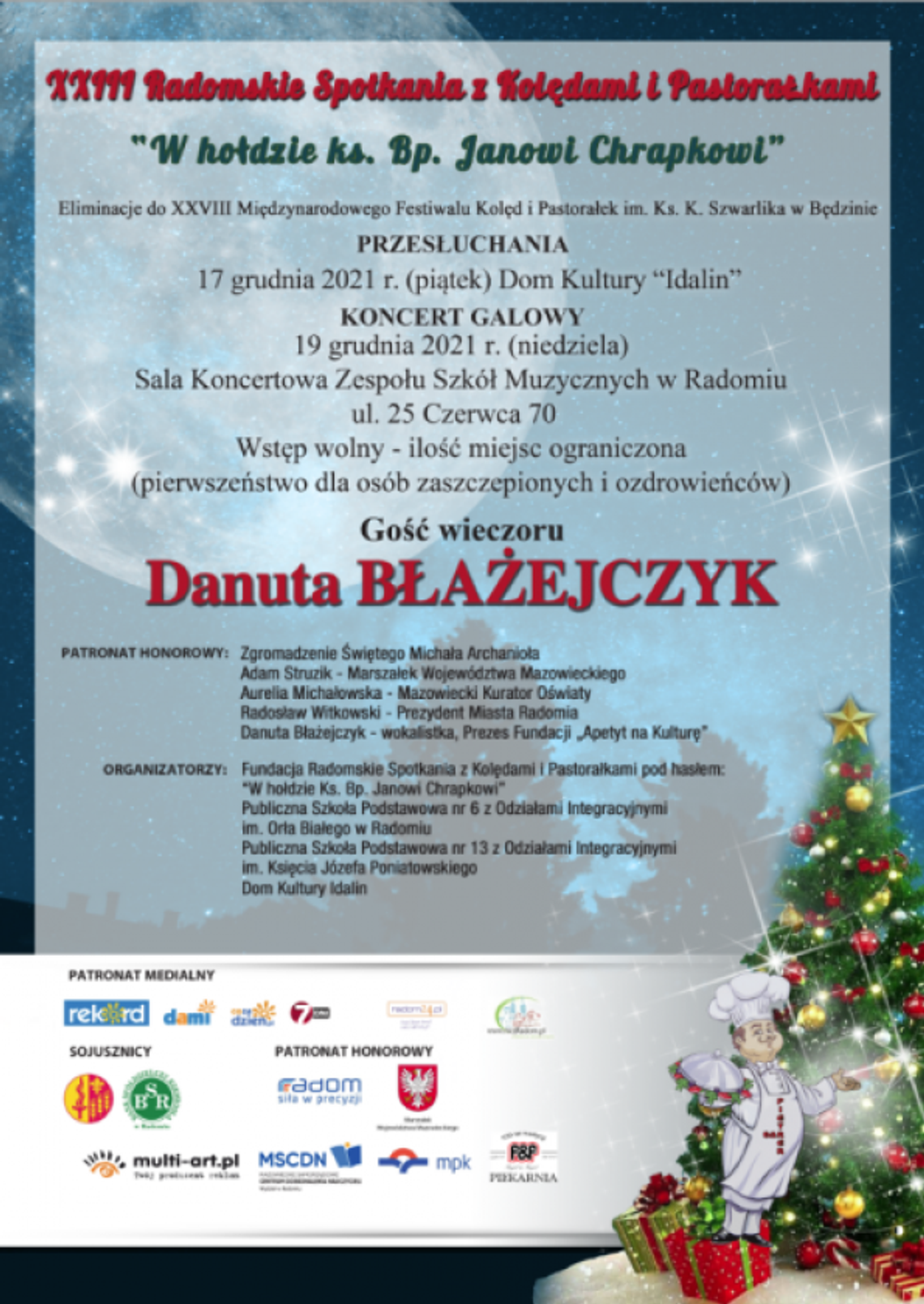 XXIII Radomskie Spotkania z Kolędami i Pastorałkami. Koncert galowy już 19 grudnia godz. 18