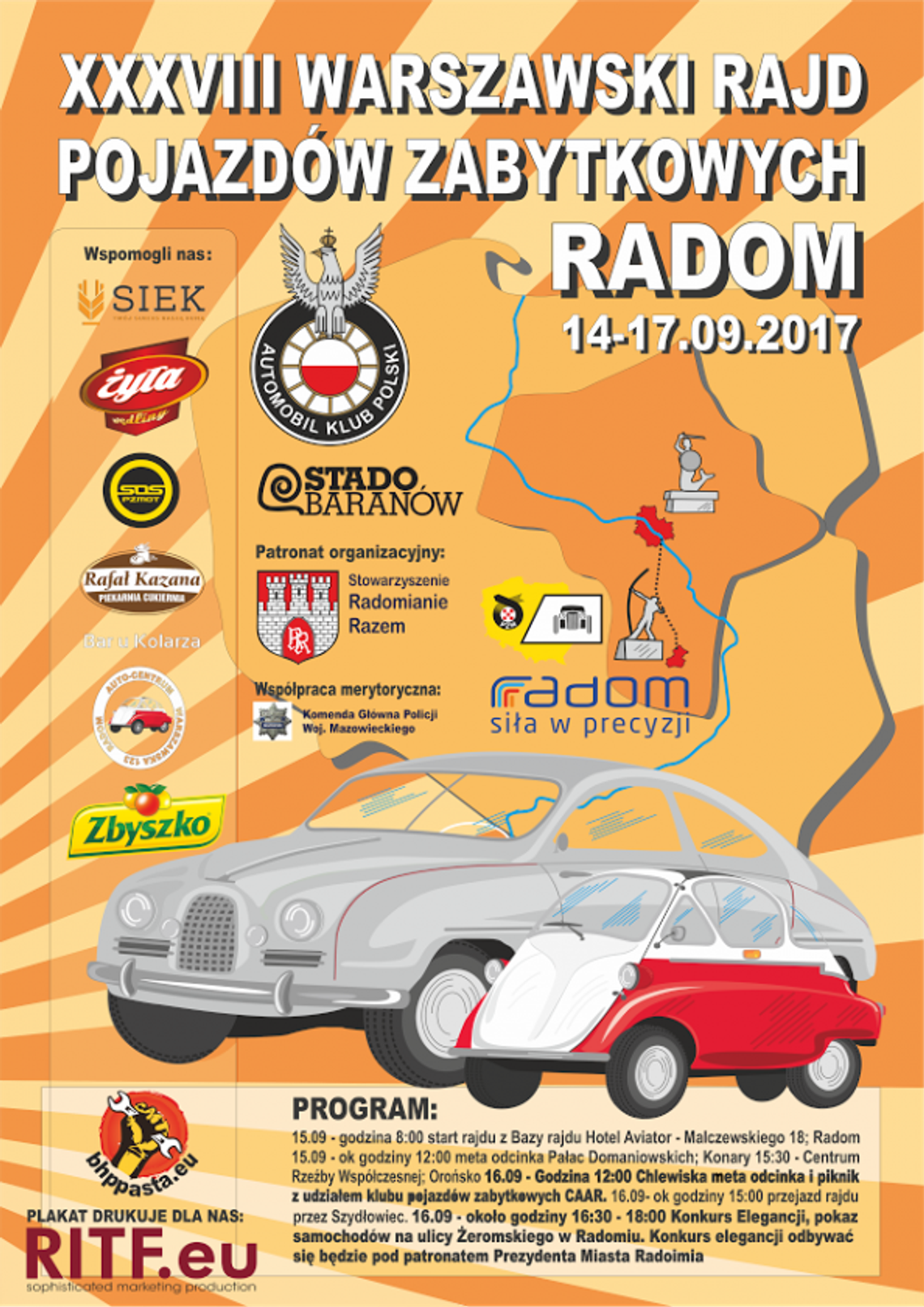 XXXVIII Warszawski Rajd Pojazdów Zabytkowych