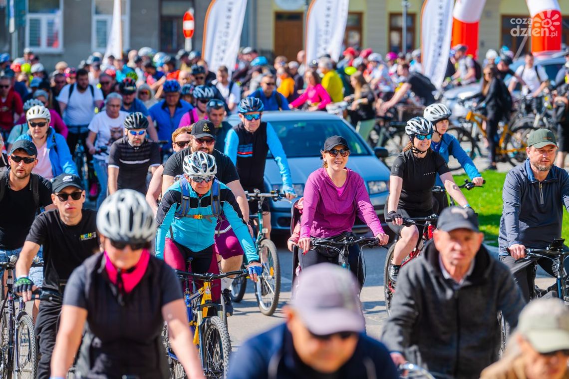 Za nami pierwsza Co Za Jazda! 2023. Rowerzyści pojechali do Skaryszewa