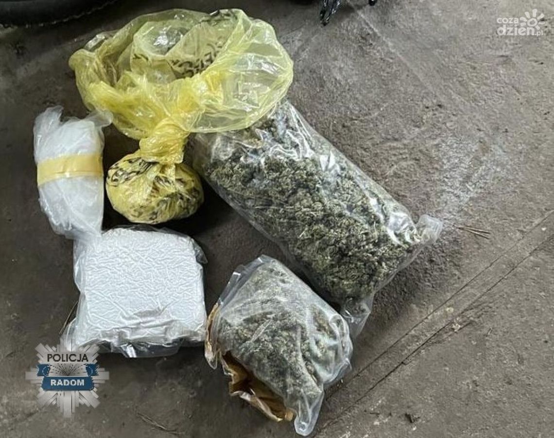 Zabezpieczono 4,5kg narkotyków