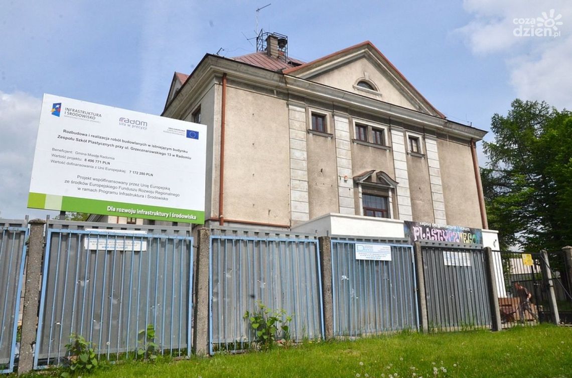 Zaczyna się remont "Plastyka" za ponad 8 mln zł