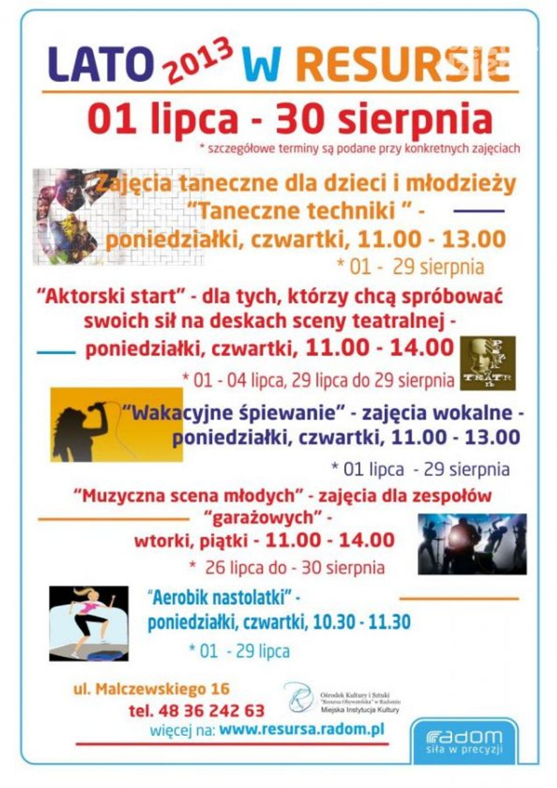 Zakończnie wakacji w Resursie