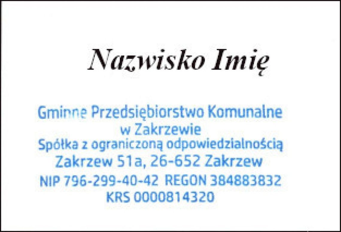 Zakrzew. Od stycznia rusza Gminne Przedsiębiorstwo Komunalne