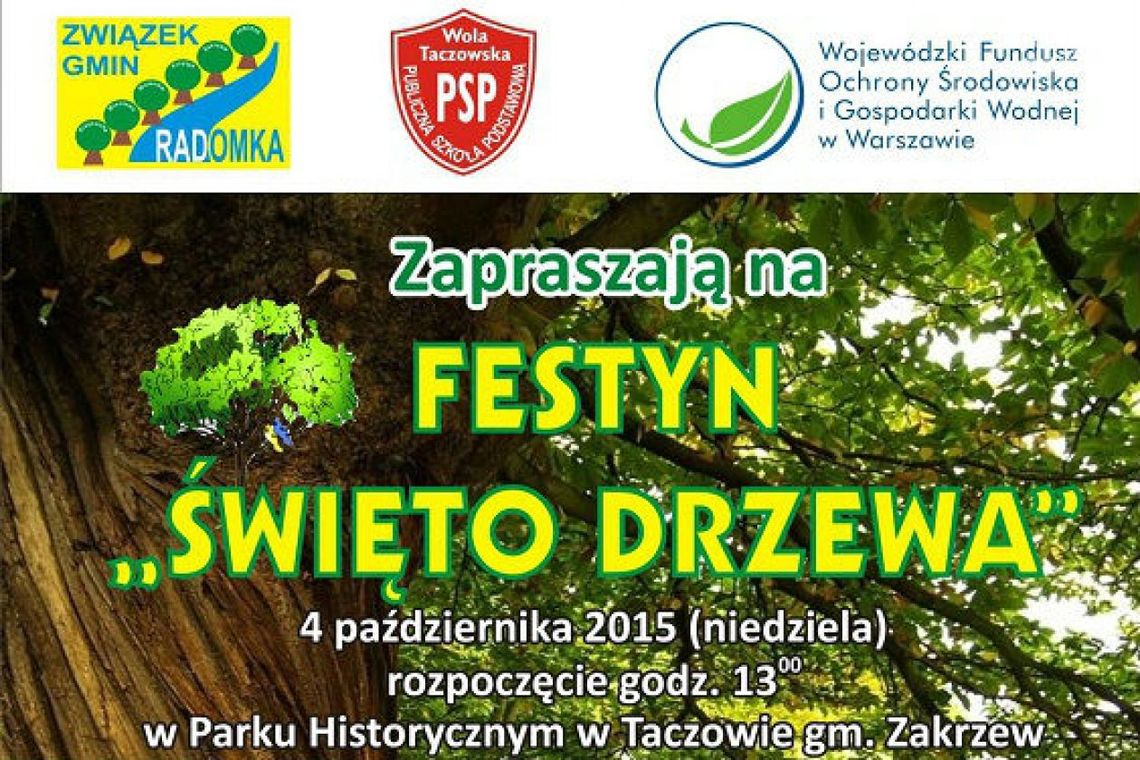 ZAKRZEW. Zaproszenie na festyn „Święto Drzewa”