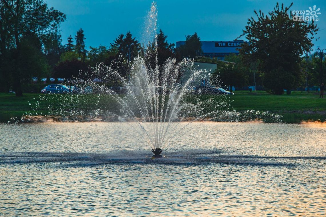 Zalew na Borkach po kolejnych zmianach