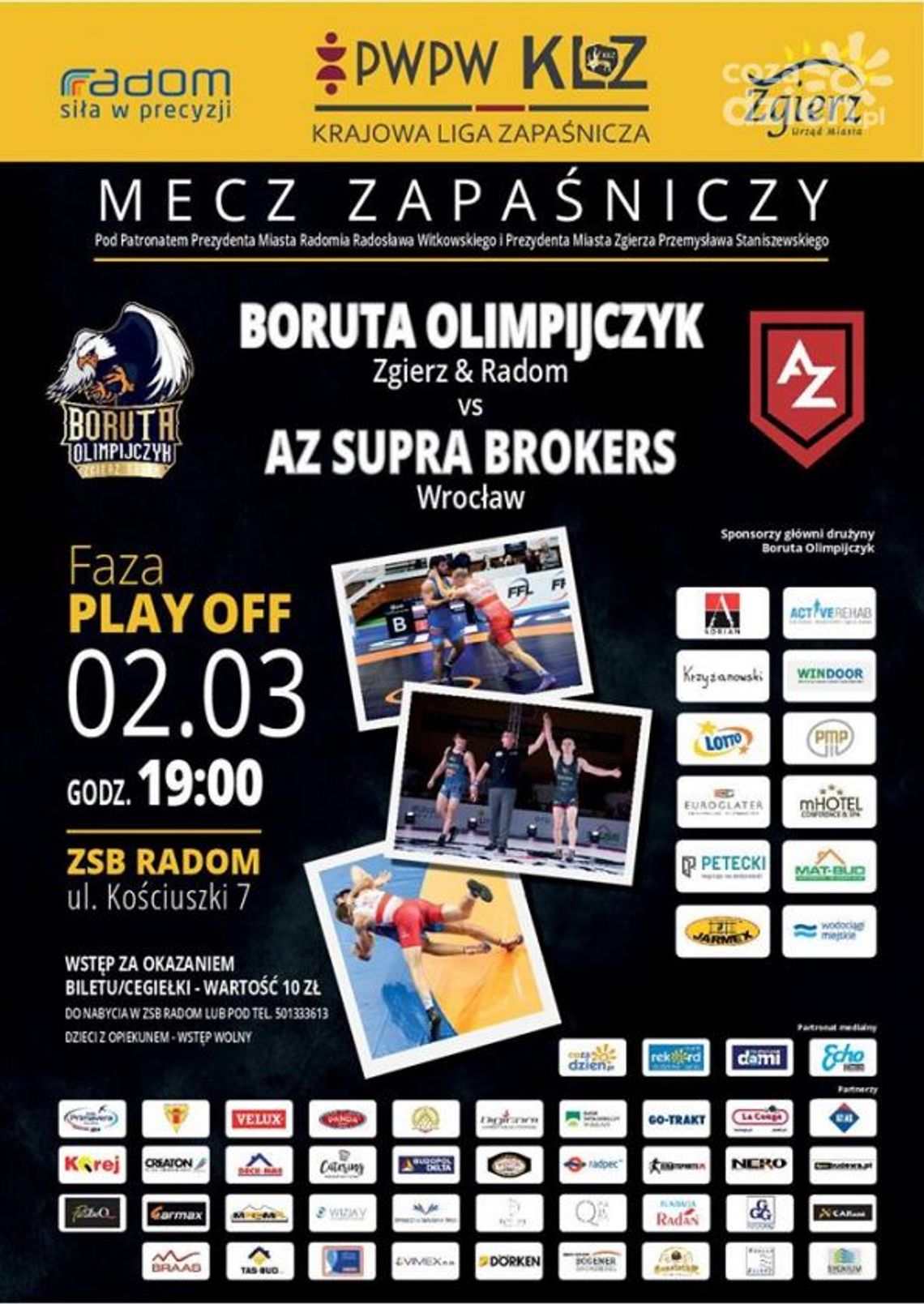 Zapaśnicy powalczą o finał w Radomiu!