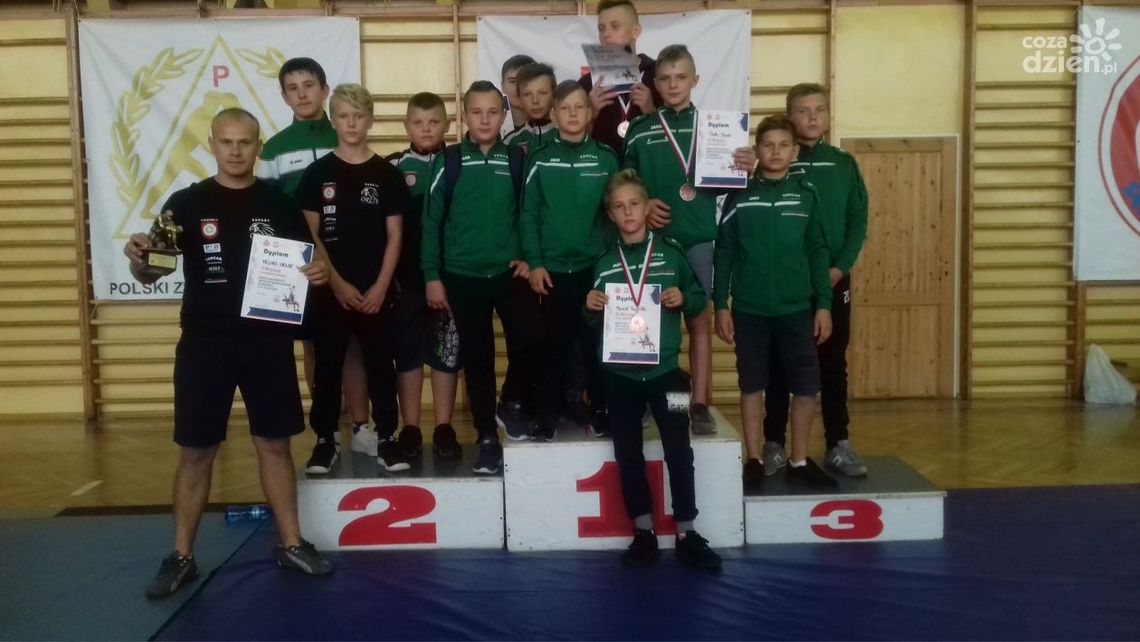 Zapaśnicy z Wierzbicy drudzy w kraju