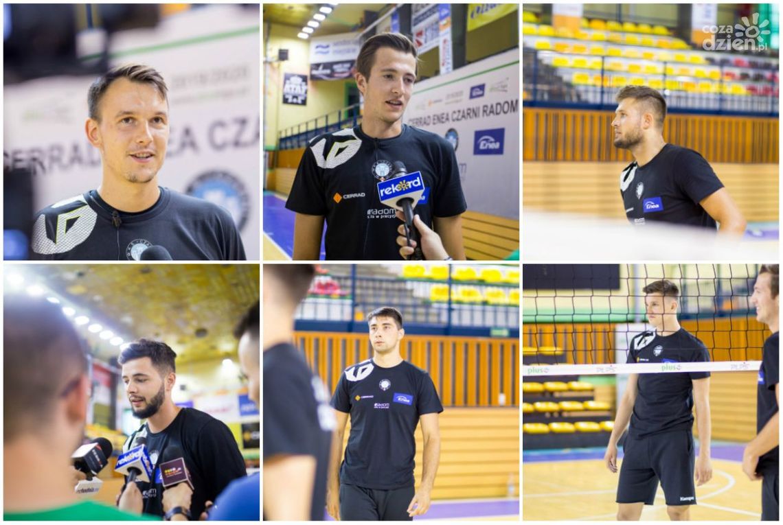 Zawodnicy Cerradu Enei Czarnych Radom o nowym sezonie w PlusLidze. Drużyna zmieniona, ale nastroje optymistyczne