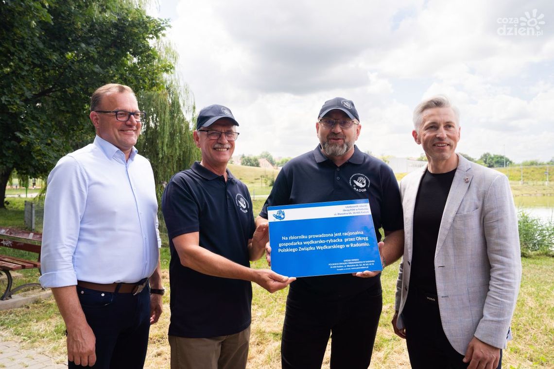 Zbiornik wodny w Parku Ustronie będzie zarybiony
