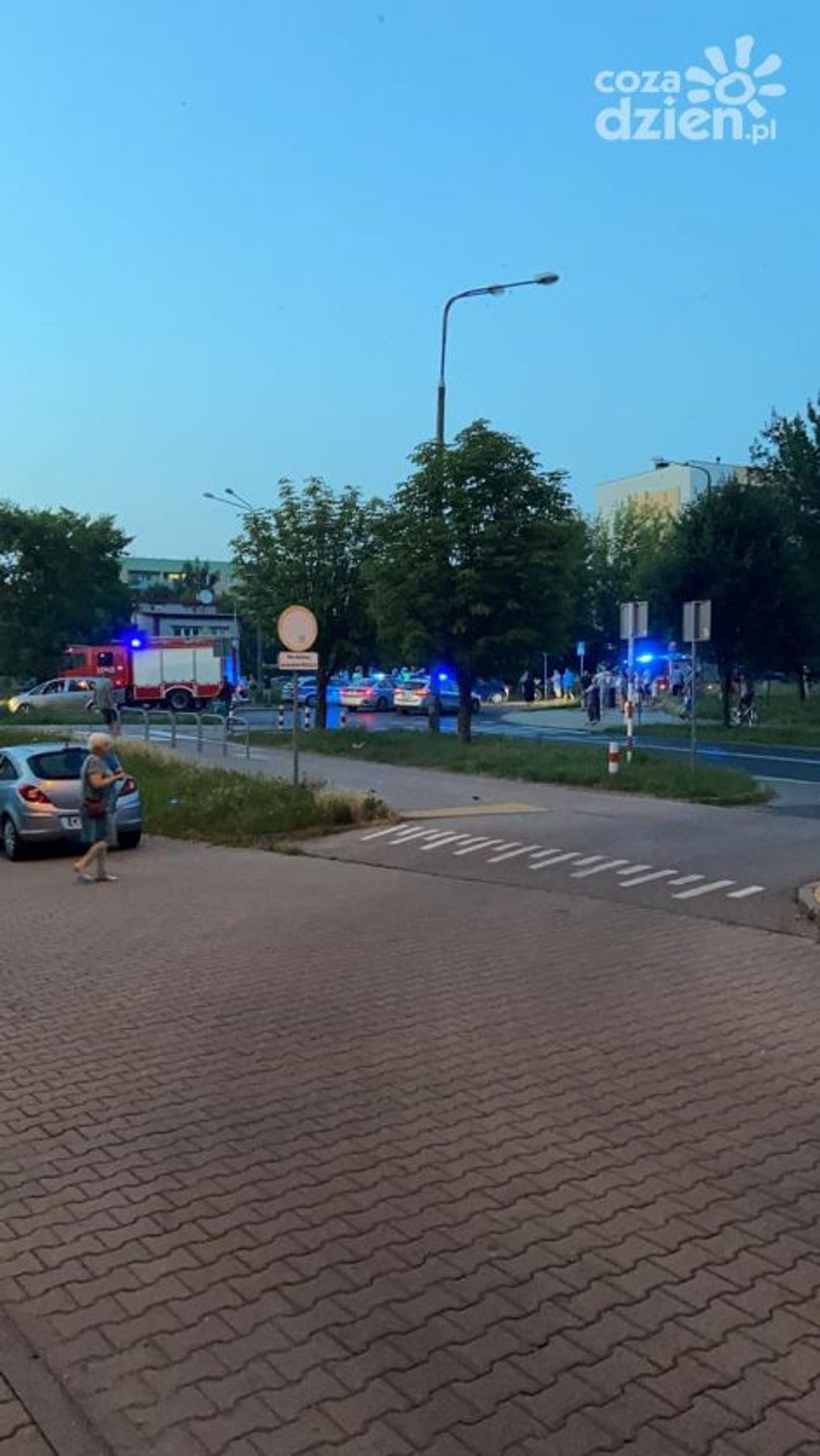 Zderzenie na skrzyżowaniu Sycyńskiej i Czarnoleskiej