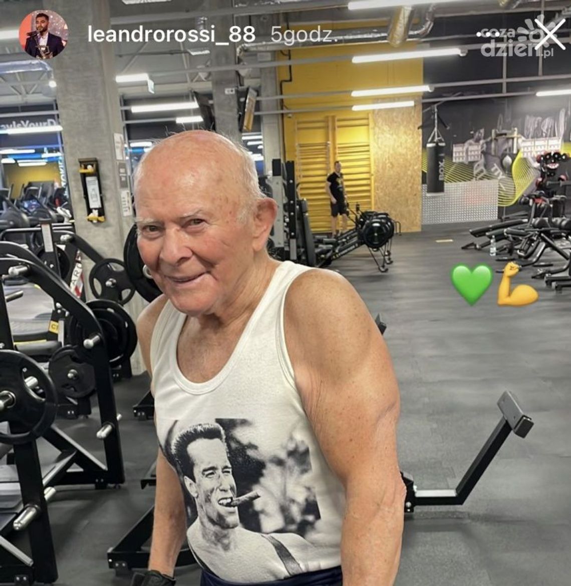 Zdzisław Radulski imponuje formą.  - Do wszystkiego doszedłem ciężką pracą