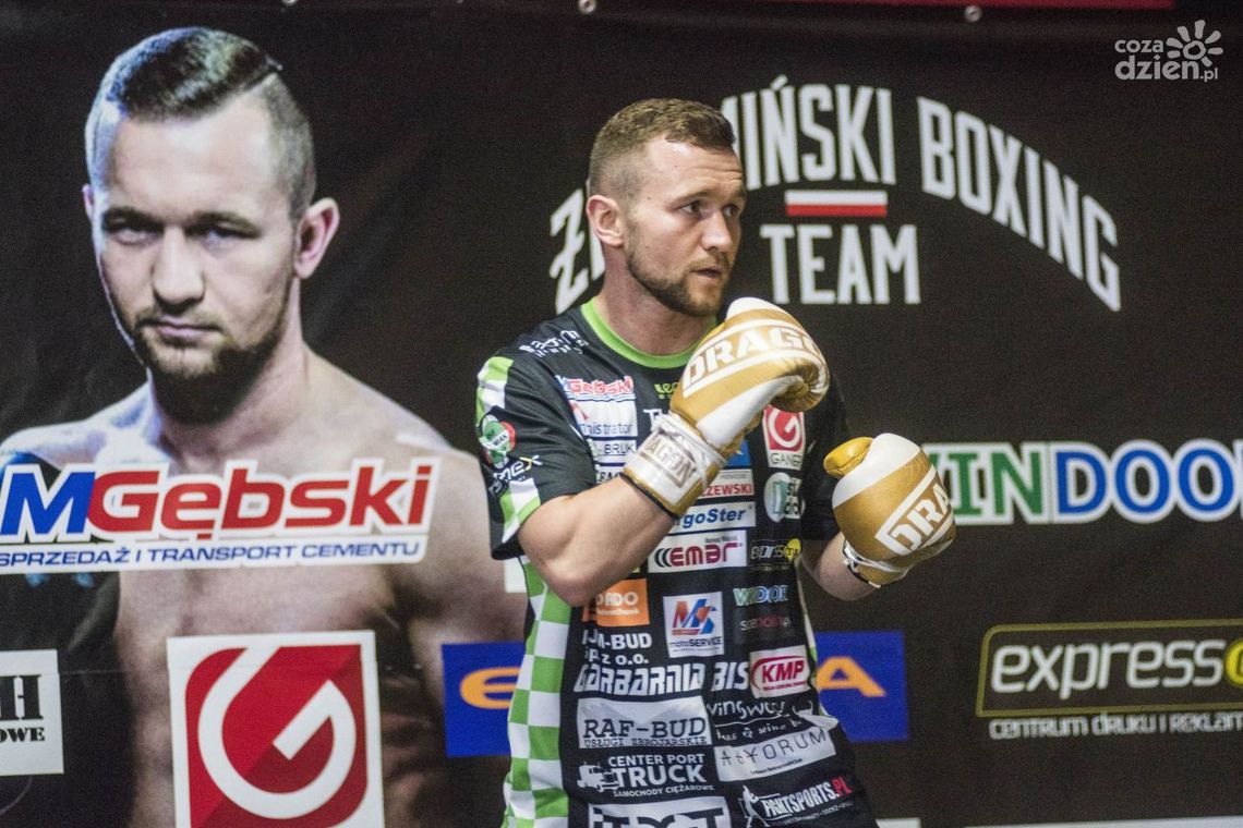 Żeromiński trenuje przed wielkim rewanżem Żeromiński trenuje przed wielkim rewanżem