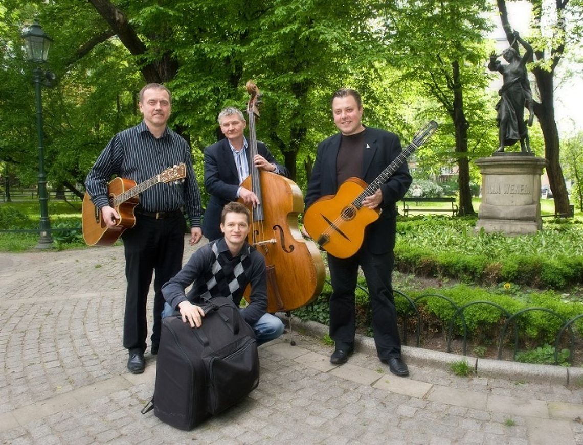 Zespół Hot D`Jazz Trio u Gombrowicza