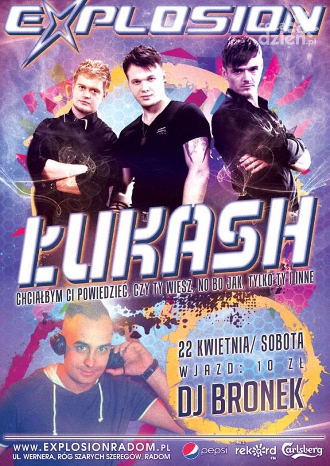 Zespoł Łukash w klubie Explosion