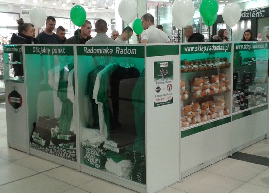 "Zielona wyspa", czyli nowy sklep Radomiaka