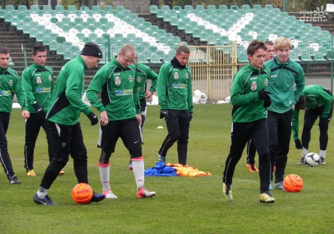 "Zieloni" przygotowują się do meczu z Puszczą Niepołomice