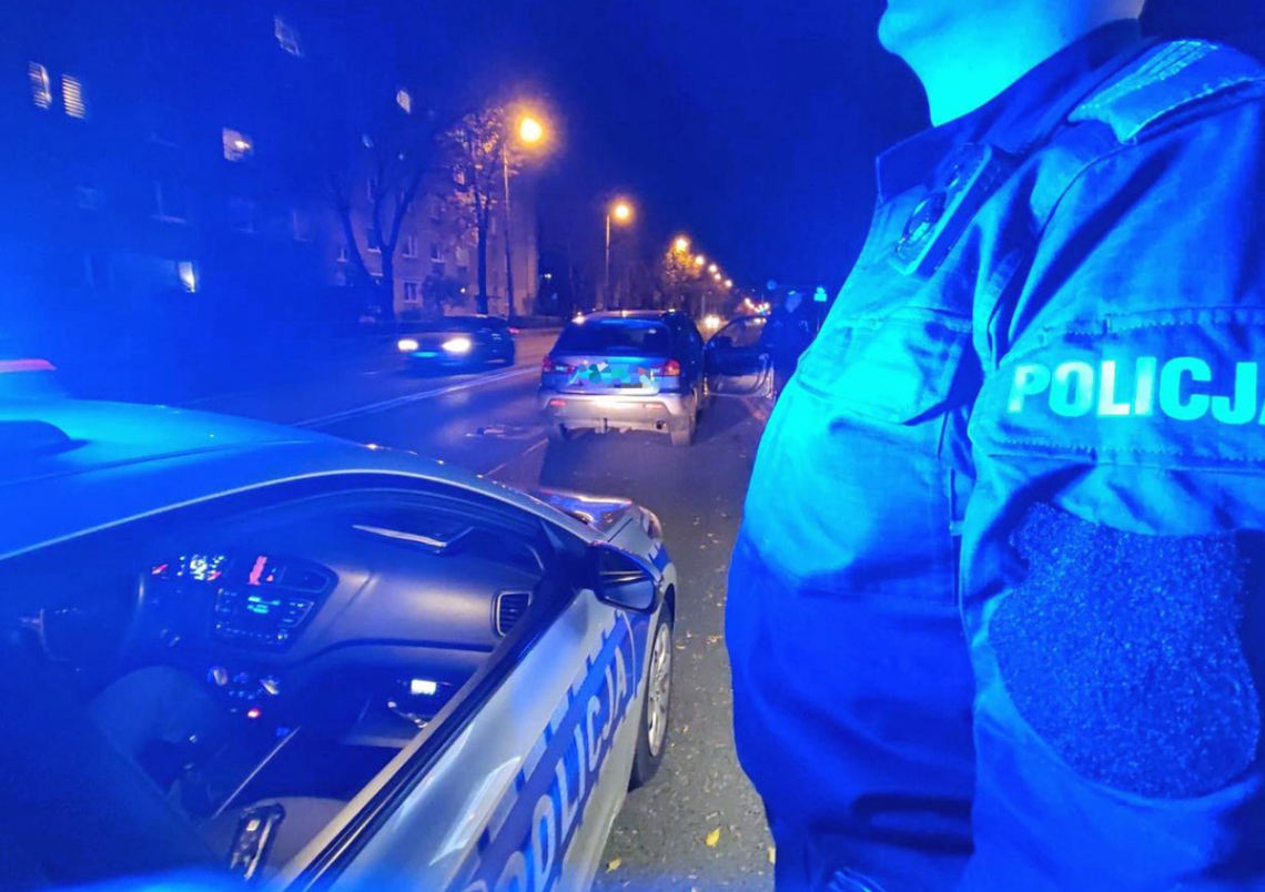 Złapali pijanego kierowcę na ul. 11 Listopada