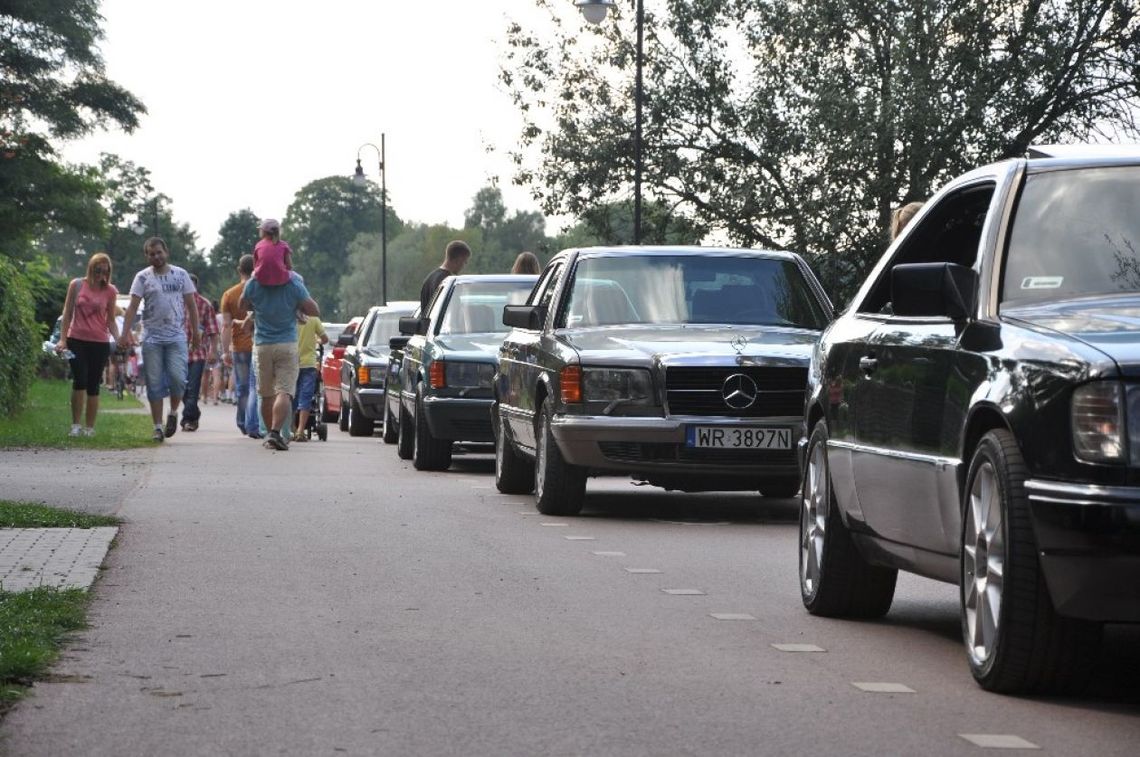 Zlot mercedesów w Jedlni - Letnisko