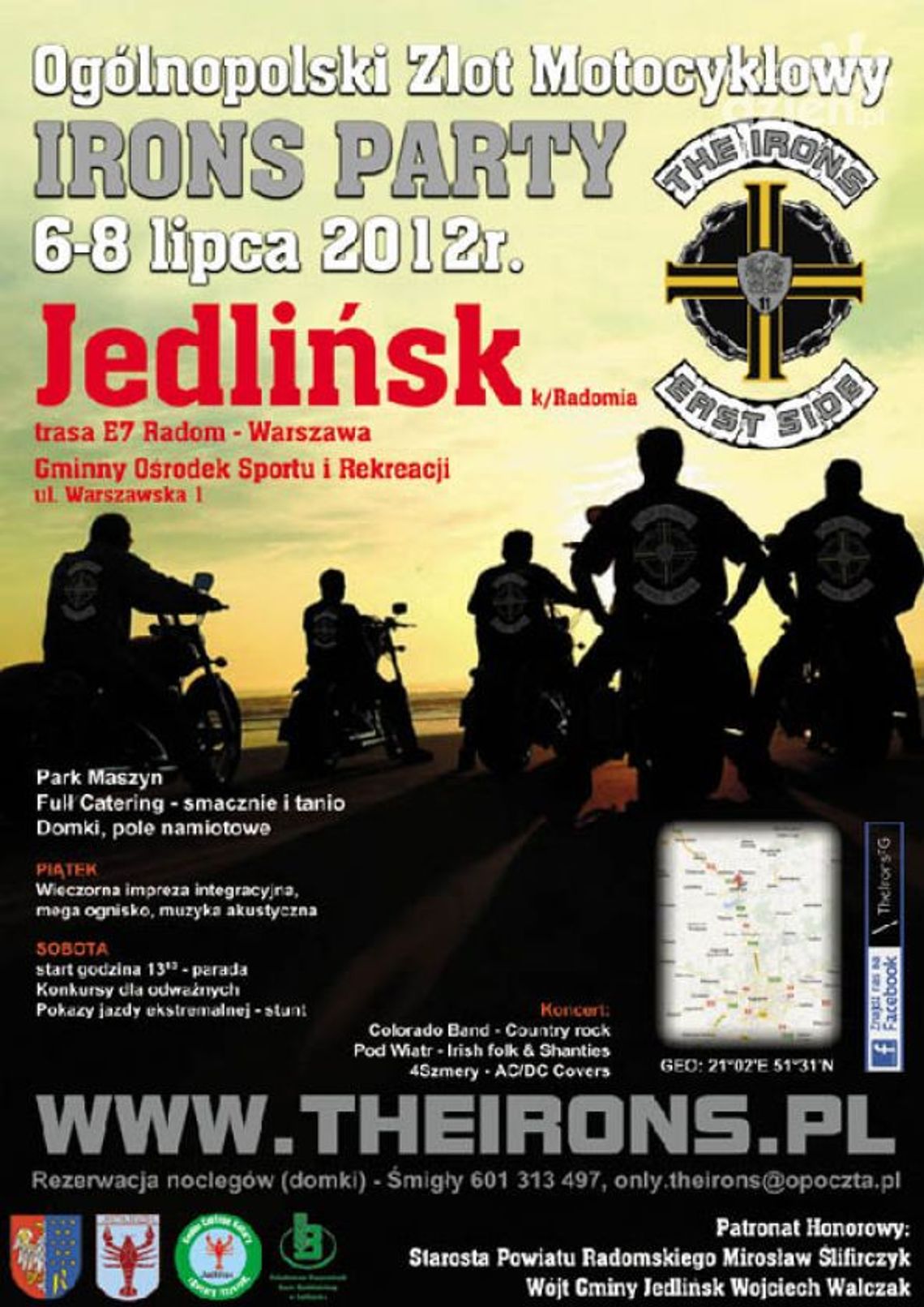 Zlot Motocyklowy W Jedlińsku!