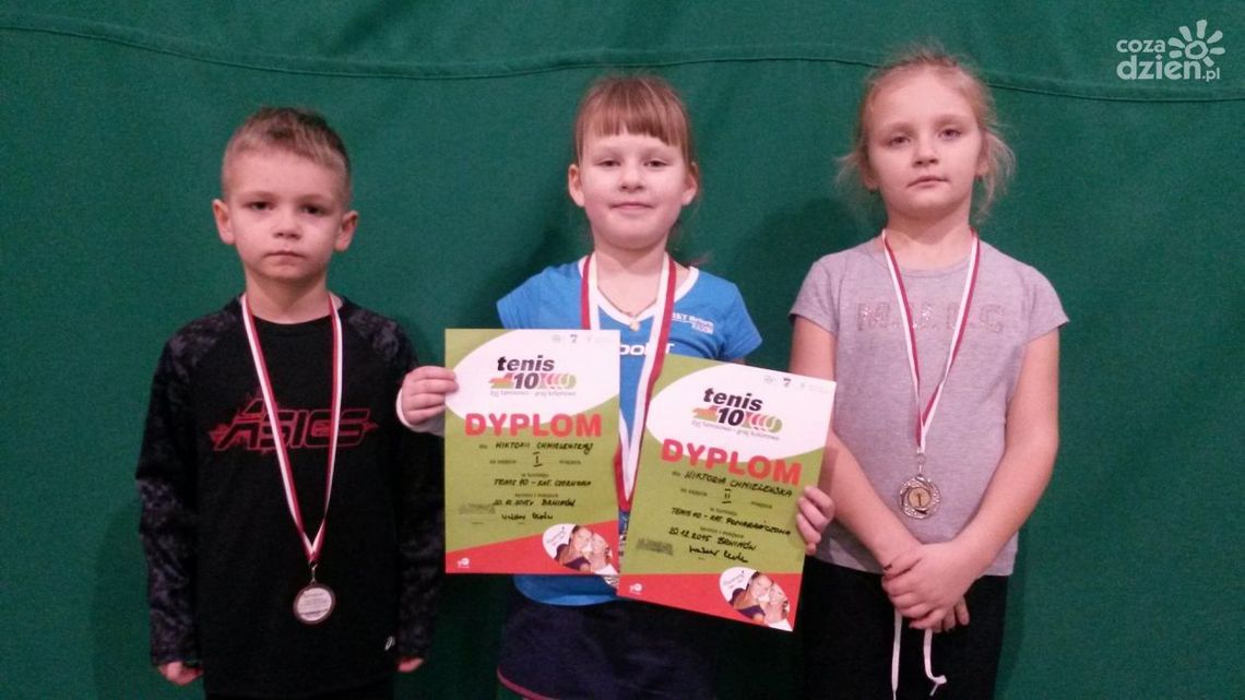 Złote medale najmłodszych zawodników Złote medale najmłodszych zawodników