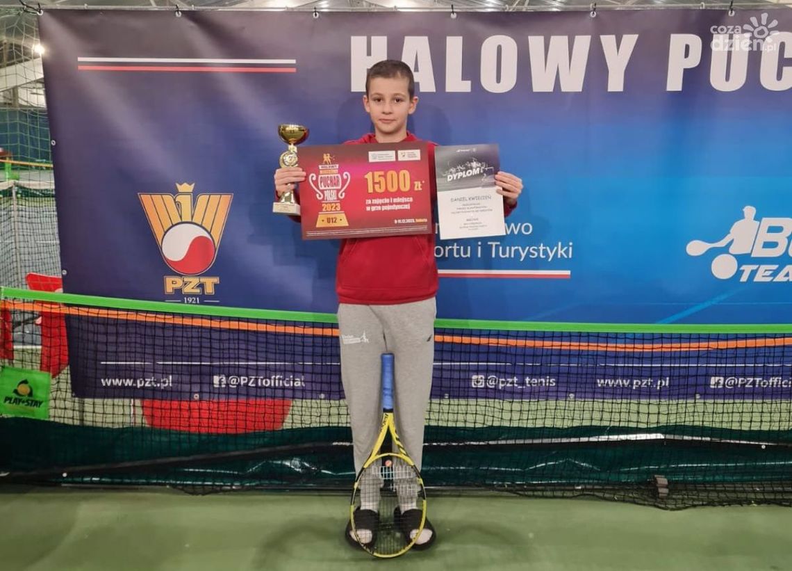 Złoty medal Daniela Kwietnia z AT Masters Radom