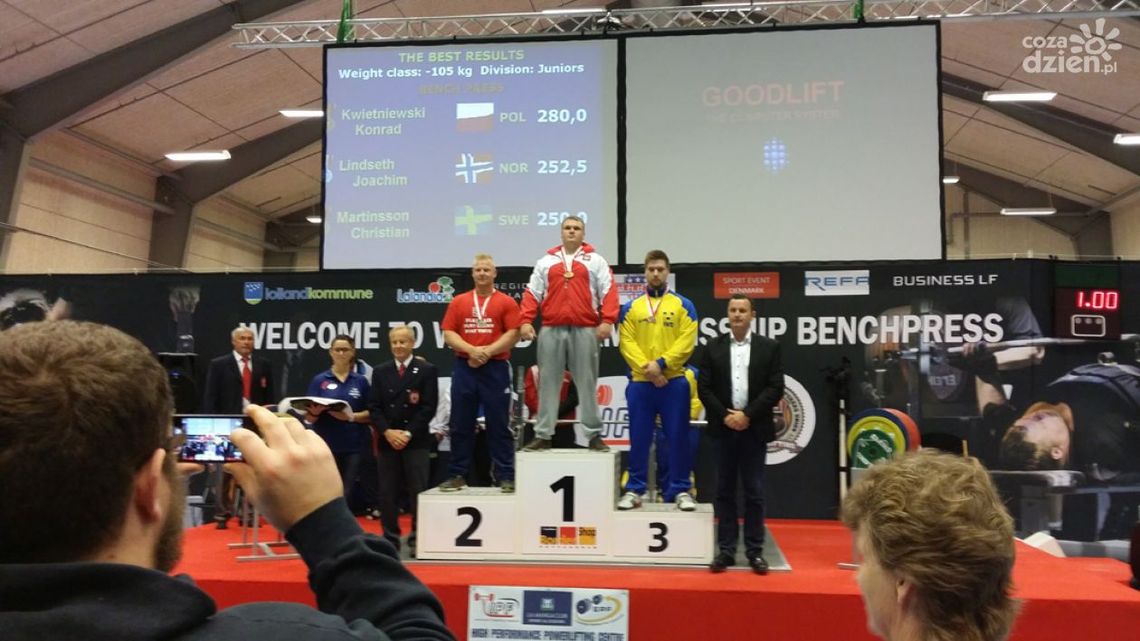 Złoty medal Konrada Kwietniewskiego na ME do lat 23