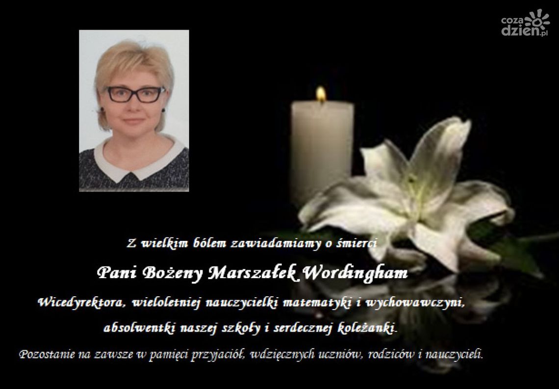 Zmarła wicedyrektor "Ekonomika" 