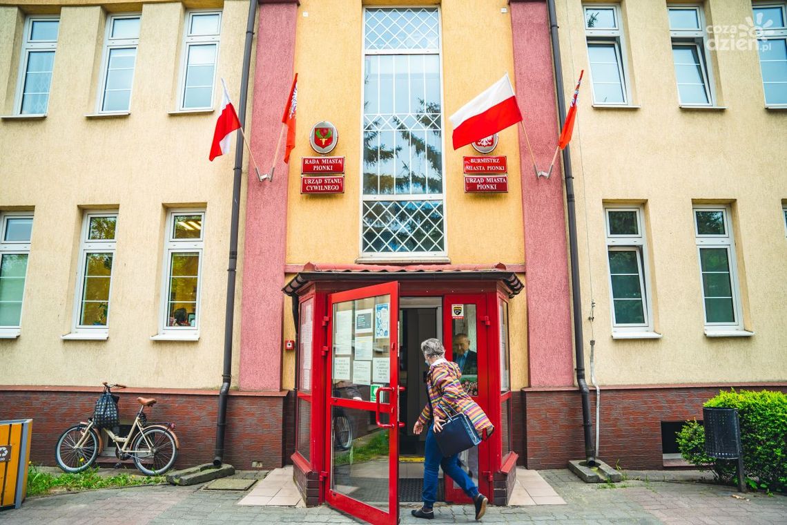 Zmiana siedziby Urzędu Stanu Cywilnego w Pionkach